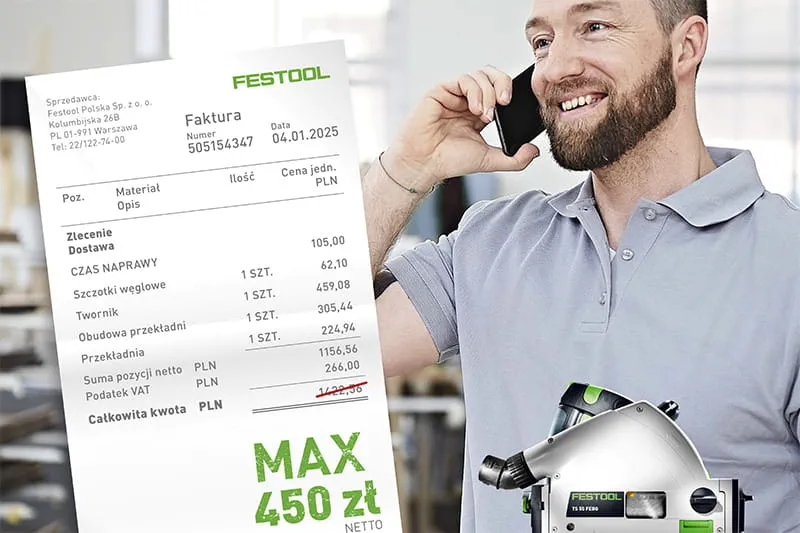 Festool Serwis - MAX450