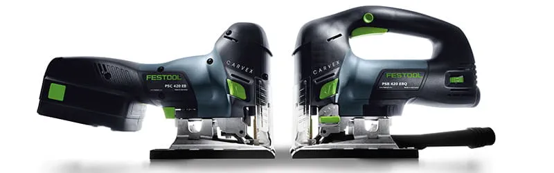 Wyrzynarki Festool PSC i PSB