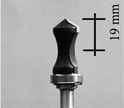 Ustawianie głębokości frezowania