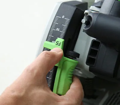 Skala głębokości cięcia