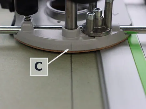 Wyrównywanie szyny prowadzącej