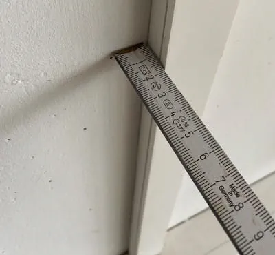 Mierzenie głębokości wpustu