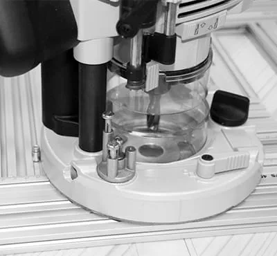 Ustawianie głębokości frezowania