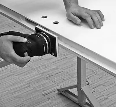 Obszar wpustu w drzwiach