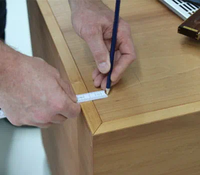 Zaznaczanie wycięcia