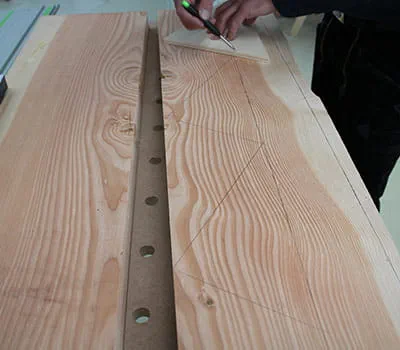 Nacinanie policzków schodów