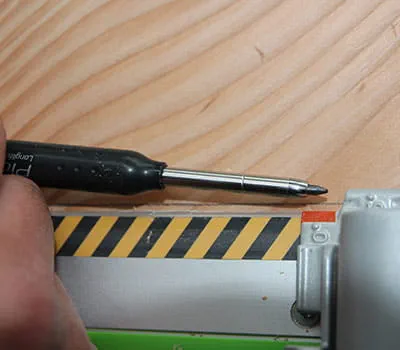 Odczytywanie krawędzi cięcia