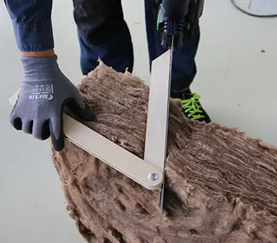 Ustawianie w celu wykonania cięcia skośnego