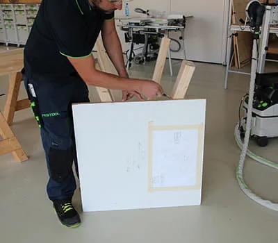 Zaznaczanie segmentów nóg