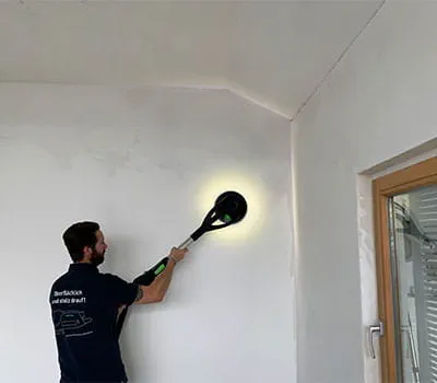 Rozpoczęcie procesu szlifowania