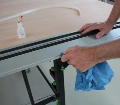 Wymiana zabezpieczenia przeciwodpryskowego