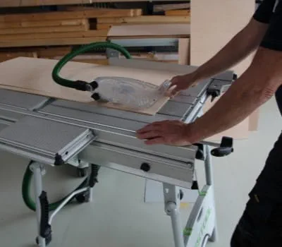 Wykonanie cięć równoległych