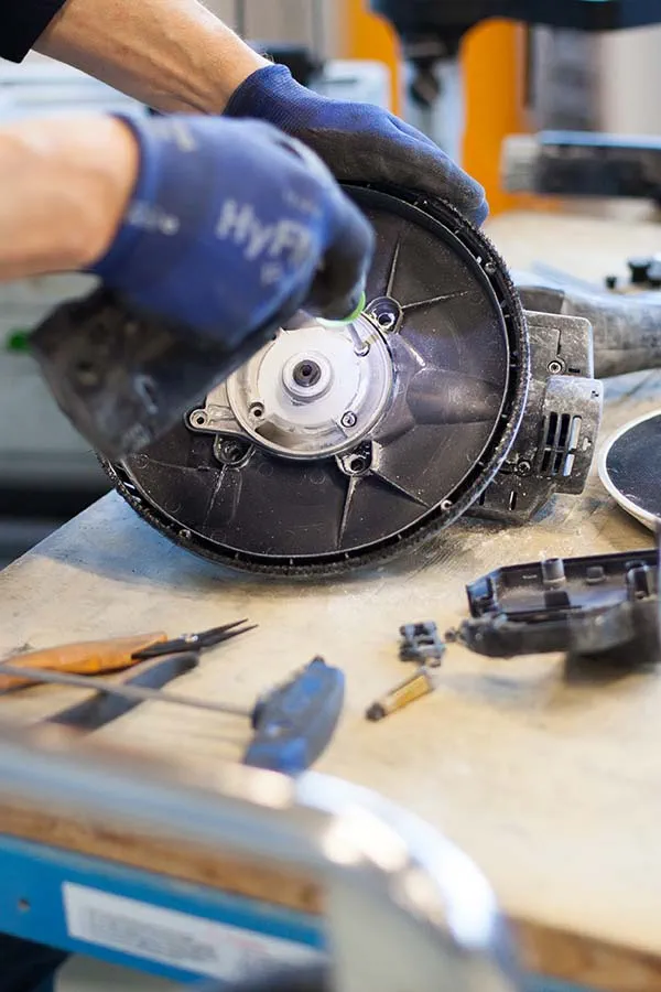 Planex Easy w warsztacie serwisowym Festool