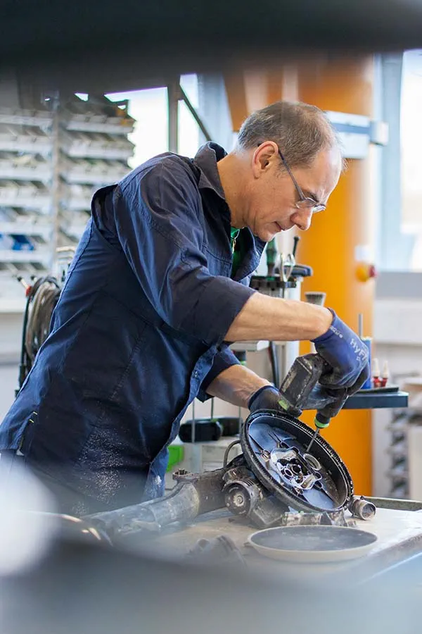 Planex Easy w warsztacie serwisowym Festool