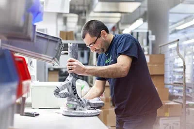 Planex Easy w warsztacie serwisowym Festool