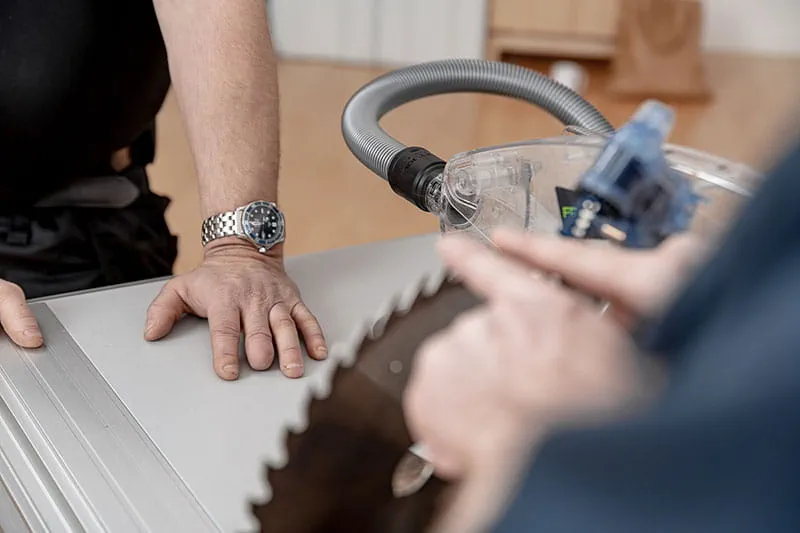 Pilarka stolikowa Festool TKS 80 z technologią SawStop