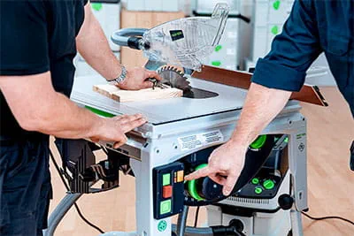 Pilarka stolikowa Festool TKS 80 z technologią SawStop