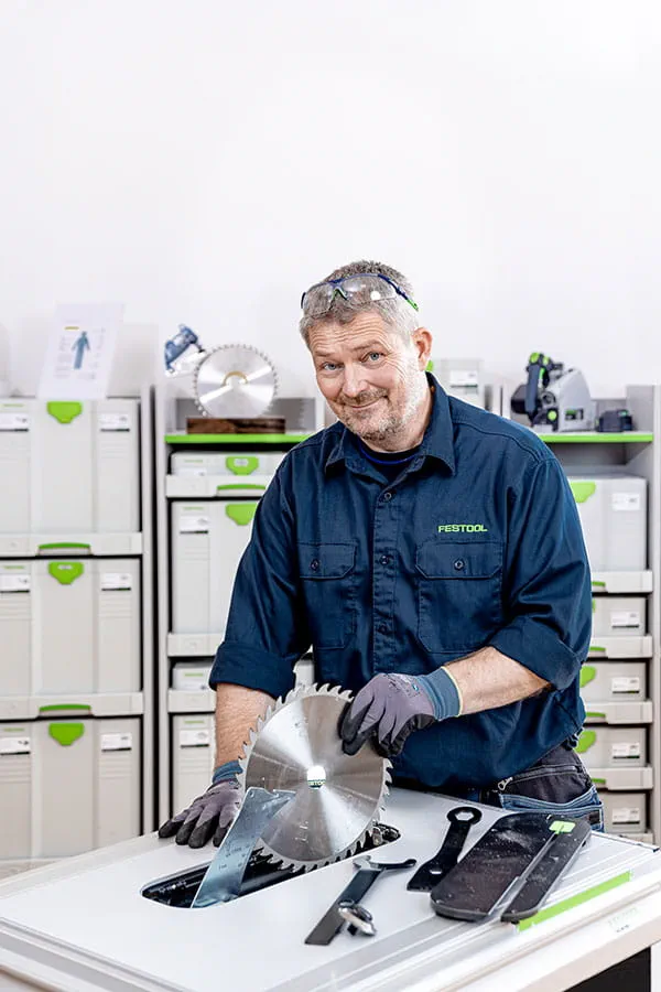 Pilarka stolikowa Festool TKS 80 z technologią SawStop