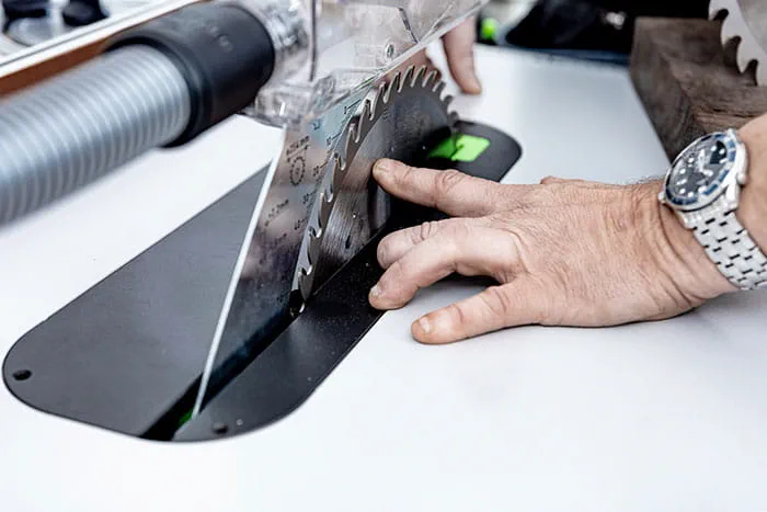 Pilarka stolikowa Festool TKS 80 z technologią SawStop