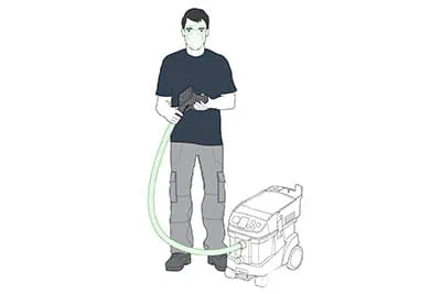System odsysania Festool