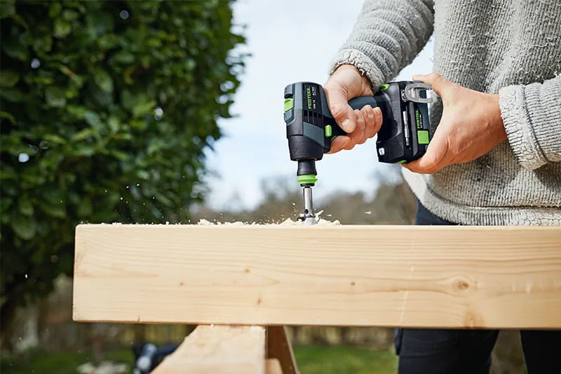 Nowy TXS 18 Festool w akcji
