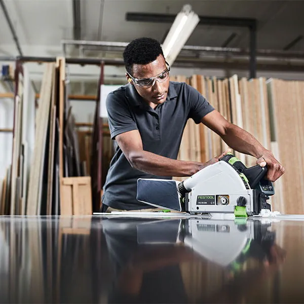 Systainer3 Festool w użyciu na placu budowy