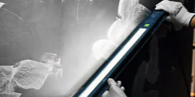 Lampa kontrolna Festool w użyciu