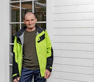 Cieśla i szef firmy Marek Malek