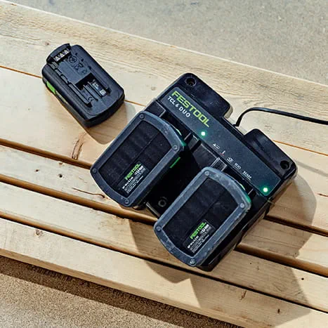System podwójnego akumulatora Festool
