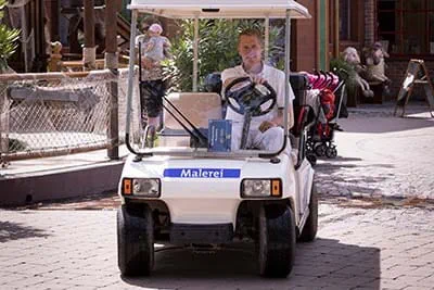 Prace malarskie w Europa-Park