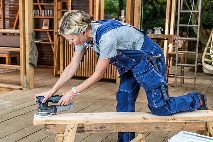 Obróbka powierzchni za pomocą elektronarzędzi Festool