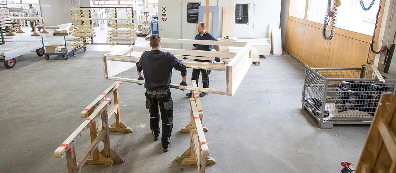 Warsztat stolarski Vereinigte Holzbaubetriebe